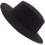 Sombreros negros de lana de fiesta  formales Talla Única para mujer 