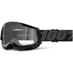 Gafas negras para moto rebajadas 100% talla M 