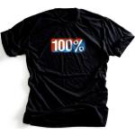Camisetas deportivas negras retro con logo 100% talla L para hombre 