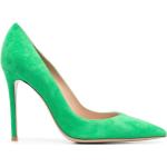 Zapatos verdes de piel de tacón rebajados con tacón más de 9cm GIANVITO ROSSI talla 40,5 para mujer 