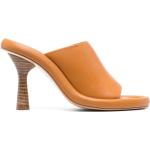 Sandalias de goma de cuero rebajadas con tacón más de 9cm con logo Paloma Barcelo talla 41 para mujer 