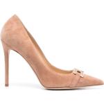 Zapatos rosas de piel de tacón rebajados con tacón más de 9cm con logo Elisabetta Franchi talla 39 para mujer 