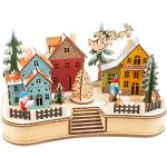 Decoración multicolor de madera de Navidad Small Foot Company 