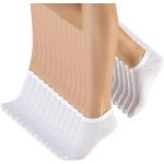 Calcetines deportivos blancos Oeko-tex talla 43 para mujer 