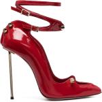 Zapatos rojos de piel de tacón con tacón más de 9cm talla 39 para mujer 