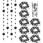 Árboles negros de plástico de Navidad rebajados de 120 cm 