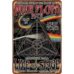 Accesorios decorativos marrones de metal Pink Floyd vintage 