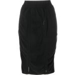 1980's midi draped pencil skirt