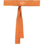Cinturones naranja de cuero con logo Ferré Talla Única para mujer 
