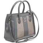 19V69 ITALIA Women Shopper Bag Gabriela Silver, Bo