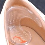 Zapatos transparentes de cuero de tacón para mujer 