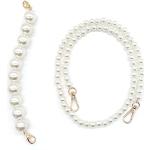 Bolsos clutch de perlas con perlas para mujer 
