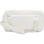 Bolsos clutch blancos de piel con logo Louis Vuitton para mujer 