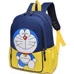 2021 Mochila de Primavera Mochila Escolar para niños Escuela Primaria Colegio Dibujos Animados Anime Nylon Cremallera Mochila Escolar-Doraemon Amarillo