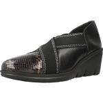 Zapatos negros de tacón 24 Horas talla 38 para mujer 