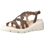 24 HRS - Sandalias Beige Confort - Cuero para: Mujer Color: Relax-S Cana Talla: 39