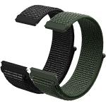 Correas verde militar de tela para relojes militares para mujer 