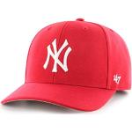 47 Brand Cap with a Visor, Red, One Size Men's