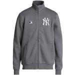 Sudaderas grises de poliester cuello alto rebajadas New York Yankees manga larga con cuello alto con logo talla M para hombre 