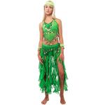 Disfraces verdes de gasa de faraón transpirables lavable a mano Talla Única para mujer 
