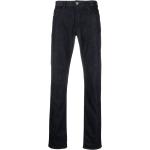 Jeans azules de algodón de corte recto rebajados ancho W31 largo L34 cachemira Armani Giorgio Armani para hombre 