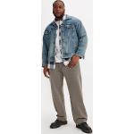 Jeans grises de algodón de corte recto rebajados tallas grandes LEVI´S 501 talla S para hombre 