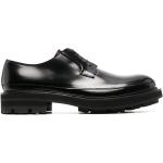 Zapatos negros de goma con puntera redonda con cordones con tacón de 5 a 7cm formales Alexander McQueen talla 39 para hombre 
