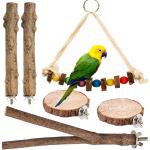Accesorios de madera para pájaros rebajados 