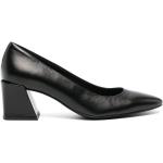 Zapatos negros de goma de tacón rebajados con tacón cuadrado con tacón de 5 a 7cm con logo FURLA talla 38 para mujer 