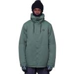 Chaquetas verdes de snowboard de invierno impermeables, transpirables con capucha 686 talla XL para hombre 