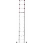 Hailo - 7113-112 Escalera telescópica de aluminio FlexLine 320 de 11 peldaños