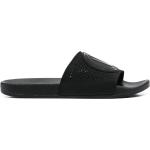 Sandalias planas negras de goma rebajadas con logo VERSACE Jeans Couture talla 39 para hombre 
