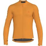 Camisetas deportivas naranja de poliester Oeko-tex de punto talla XS de materiales sostenibles para hombre 