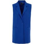 Chaquetas azul marino de poliester de traje  sin mangas 8 by Yoox talla M para mujer 