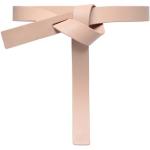 Cinturones rosas de cuero de cuero  8 by Yoox talla M para mujer 