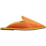 Calzado de verano naranja de terciopelo 8 by Yoox talla 39 para mujer 
