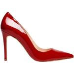 Zapatos rojos de goma de tacón 8 by Yoox talla 39 para mujer 
