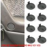 8 Uds manija de puerta interior de coche reposabrazos tapas de tornillo Clips de cubierta para Mitsubishi Pajero Montero SHOGUN MK2 V31 V33 1990 - 2000 MB777725