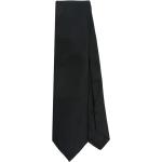 Corbatas negras de seda de seda vintage con logo VERSACE Talla Única para hombre 