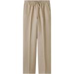 Pantalones beige de algodón de lino rebajados de verano A.P.C. talla M para mujer 