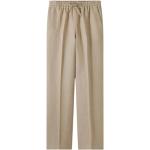 Pantalones beige de algodón de lino rebajados de verano A.P.C. talla XS para mujer 