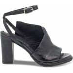 Sandalias negras de sintético de tiras rebajadas con tacón más de 9cm A.S.98 talla 38 para mujer 