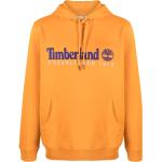 Sudaderas naranja de poliester con capucha manga larga con logo Timberland talla M para hombre 