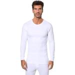 Camisetas térmicas blancas de algodón rebajadas tallas grandes manga larga con cuello redondo Abanderado talla XXL para hombre 