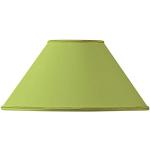 Lámparas verdes de tela de mesa vintage 