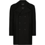Chaquetones negros de algodón manga larga Dolce & Gabbana para hombre 