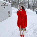 Abrigos bicolor de poliester de invierno informales talla XL para mujer 