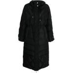 Abrigos negros de poliester con capucha  tallas grandes manga larga acolchados Liu Jo Junior talla M para mujer 