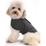 Abrigo para aliviar la ansiedad del perro, chaqueta ligera para la ansiedad para mascotas ansiosas, mantiene la comodidad calmante (gris, XS)