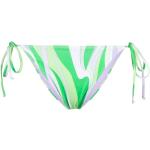 Bragas de bikini verdes de poliester rebajadas con logo MC2 SAINT BARTH con lazo talla L para mujer 